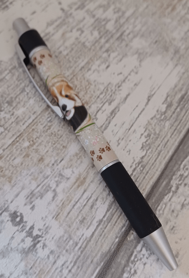 Red panda ballpoint pen